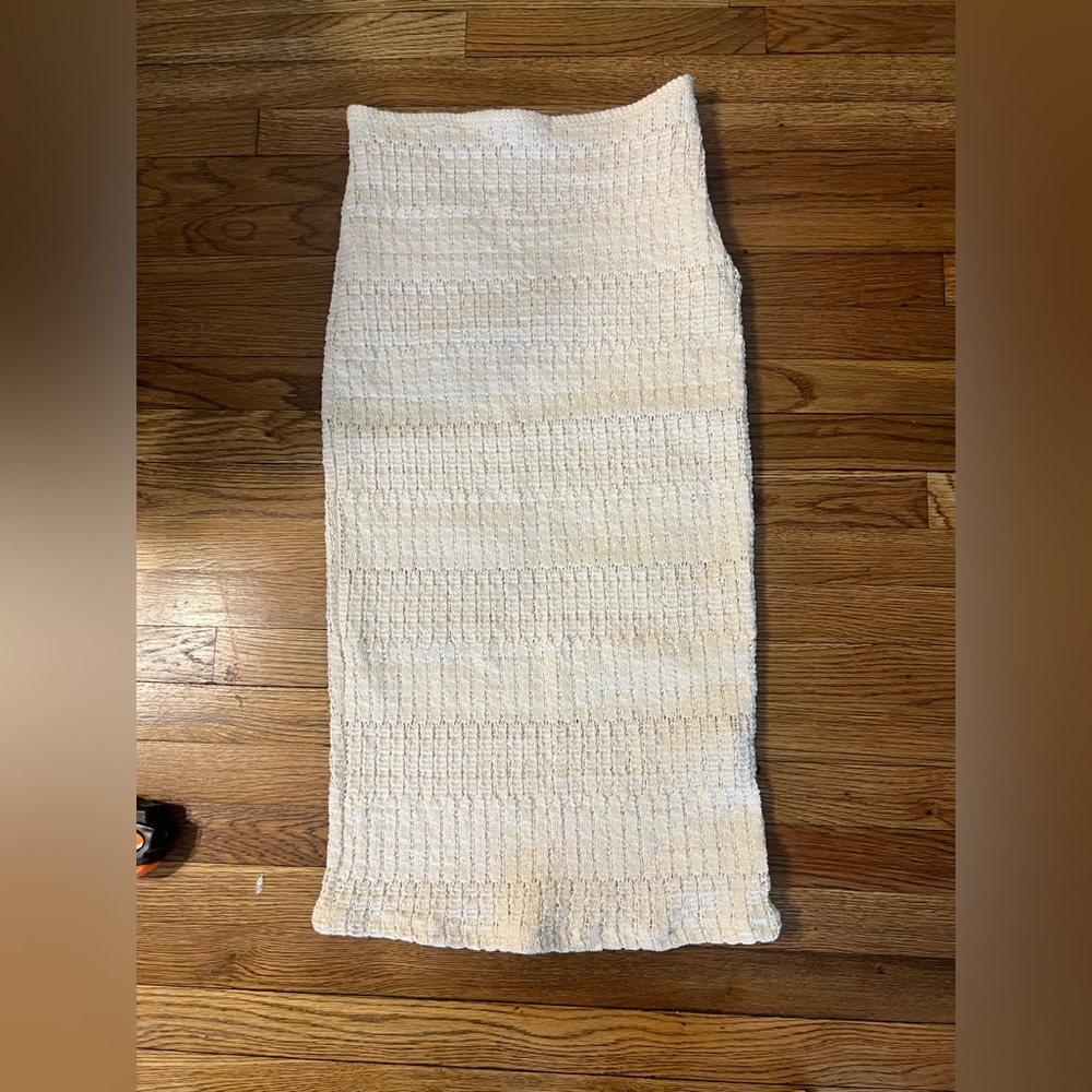 Zara Ivory Woven Ribbed Door Mat - Picture 9 of 10